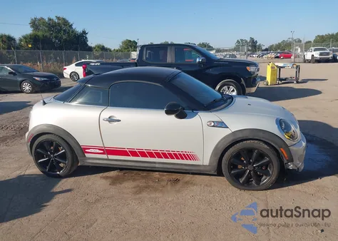 2015 Mini Coupe Cooper S z USA, uszkodzony, nr VIN WMWSX3C59FT773163